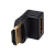 Переходник GoPower HDMI (m)-HDMI (f) угловой 4K 60Hz черный в пакете (1/500)
