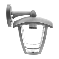 Светильник садово-парковый Camelion PP5202 «Дели 2» 60W 230V E27 IP44 настенный серый (1/8)