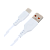 *Кабель GoPower GP01T USB (m)-Type-C (m) 1.0м 2.4A ПВХ белый (1/200/800) 