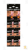 Батарейка Duracell Basic (Simply) LR03 AAA Alkaline 1.5V отрывные