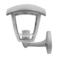 Светильник садово-парковый Camelion PP5201 «Дели» 60W 230V E27 IP44 настенный серый (1/8)