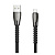 Кабель HOCO U113 USB (m)-microUSB (m) 1.2м 2.4A силикон черный (1/30/300)