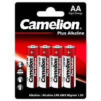 Батарейка Camelion Plus LR6 AA BL4 Alkaline 1.5V (4/48/576/34560)
