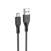 Кабель Borofone BX66 USB (m)-Type-C (m) 1м 5.0A силикон белый (1/360)