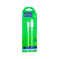 Кабель HOCO X65 USB (m)-Lightning (m) 1м 2.4A TPE белый (1/31/310)