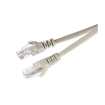 Патч-корд GoPower RJ-45 (m)-RJ-45 (m) 10м кат.5е ПВХ 26AWG CCA Premium Zip-Lock c подвесом (1/25) 