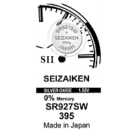 Батарейка SEIZAIKEN 395 (SR927SW)  Silver Oxide 1.55V (1/10/100/1000)