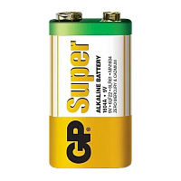Батарейка GP Super Крона 6LR61 SH1 Alkaline 9V (1/10/50/500) R