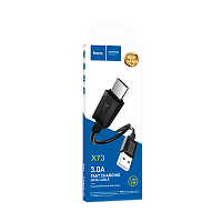 Кабель HOCO X73 Type-C (m)-Type-C (m) 1м 3.0A 60W ПВХ черный (1/31/310)
