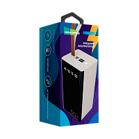 Внешний аккумулятор MORE CHOICE PB60-50 50000mAh 2.1A 2USB белый