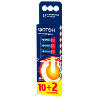 Батарейка Фотон LR03 AAA BL12 Alkaline 1.5V (12/60/720)