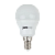 Лампа светодиодная JAZZway G45 E14 7W 3000К 230V шар матовая (1/10/100)