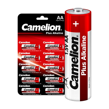 Батарейка Camelion Plus LR6 AA BL10 Alkaline 1.5V отрывные (10/120/720)