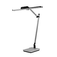 Светильник настольный Camelion KD-878 12W LED на основании серебряный (1/6)