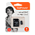 Карта памяти microSD GoPower 8GB Class10 15 МБ/сек V10 с адаптером
