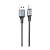 Кабель HOCO X86 USB (m)-Type-C (m) 1.0м 3.0A силикон черный (1/360)