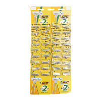 Бритва одноразовая BIC "БИК 1" 2 лезвия 36шт. на карте