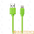 Кабель Smartbuy iK-512c USB (m)-Lightning (m) 1.2м 2.1A силикон зеленый (1/500)