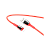 Кабель HOCO U89 USB (m)-Lightning (m) 1.2м 2.4A ткань красный (1/22/220)