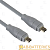 Кабель Smartbuy KA-018 FireWire 400 4P (m)-FireWire 400 4P (m) 1.8м силикон серый (1/50)