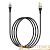Кабель Borofone BU11 USB (m)-Lightning (m) 1.2м 2.4A нейлон черный (1/63/252)