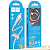 Кабель HOCO X49 USB (m)-Lightning (m) 1.0м 2.4A силикон розовый (1/31/310)