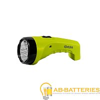 Фонарь туристический Фаzа AccuF2-L3W 3W SMD от аккумулятора прямая подзарядка черный зеленый (1/20)