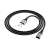Кабель HOCO X86 USB (m)-Lightning (m) 1.0м 3.0A силикон черный (1/360)