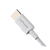 *Кабель GoPower GP10TT-100W Type-C (m)-Type-C (m) 100W белый (1/200/800) 