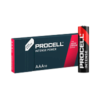 Батарейка Duracell Procell INTENSE LR03 AAA BOX10 Alkaline 1.5V