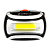 Фонарь налобный Ultraflash LED5380 3W COB от батареек IPX4 черный (1/50)
