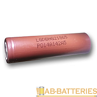 Аккумулятор Li-ion LG INR18650HG2 Б/УП 3000mAh б/з высокий ток (1/100/200)