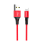 Кабель Borofone BX20 USB (m)-Lightning (m) 1.0м 2.0A нейлон красный (1/648)