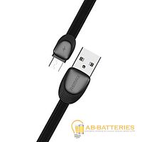 Кабель Remax RC-040M Shell USB (m)-microUSB (m) 1м 2.1A черный