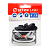 Фонарь налобный Ultraflash LED5380 3W COB от батареек IPX4 черный (1/50)