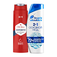 Набор Head&Shoulders 200мл 2в1 Осн. Уход+гель-душ Old Spice Whitewater 250мл в пленке (1/6)