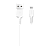 Кабель HOCO X13 USB (m)-Lightning (m) 1.0м 2.4A ПВХ белый (1/36/360)