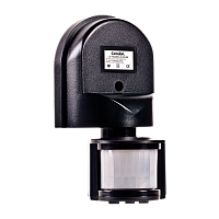 Сенсор включения освещения Camelion LX-16C/Bl настенный электронный 180° черный (1/36)