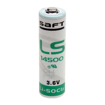 Батарейка Saft 14500 AA Б/УП Li-SOCl2 3.6V (Китай) (1/600)