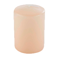 Свечи интерьерные Волшебная страна Персик Deco Aroma 1шт. бежевый (1/12)