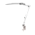 Светильник настольный Camelion KD-830 10W 1LED струбцина сенс. белый