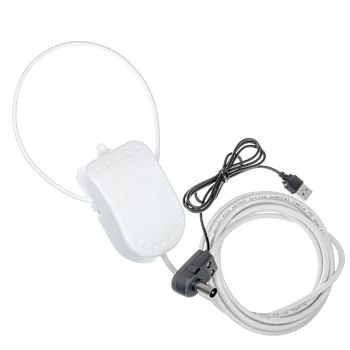 ТВ-Антенна комнатная Divisat Волжанка активная с питанием от USB 5м с присоской (1/35)