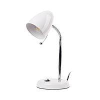 Светильник настольный ЭРА N-116 40W 220V E27 IP20 на основании белый (1/16)