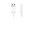Кабель HOCO X20 USB (m)-Type-C (m) 1.0м 3.0A ПВХ белый (1/30/300)