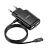 Сетевое З/У HOCO C82A 2USB 2.4A с кабелем Lightning черный (1/13/130)