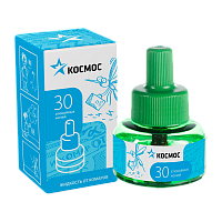 Жидкость от комаров Космос 30 ночей 30мл (1/24)