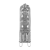 Лампа галогенная Sweko G9 40W 220-240V капсула прозрачная (1/50/500)