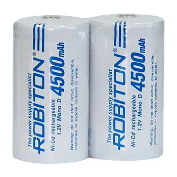 Аккумулятор ROBITON 4500NCD высокотемпературный SR2, опт.упак. 10 шт NC4500-D-1.2V 2/10/120
