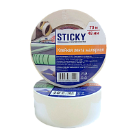 Скотч STICKY 48мм*70м 150мкм малярный (1/36) 