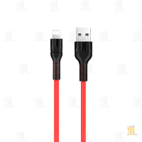 Кабель HOCO U31 USB (m)-Lightning (m) 1м красный